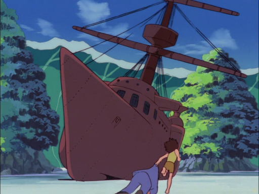 Future Boy Conan 19 barricuda tide